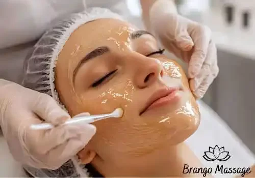 Golden Face Mask – Brango Massage Golden Face Mask - Brango Massage